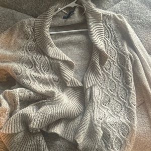 Ruffled Cardigan